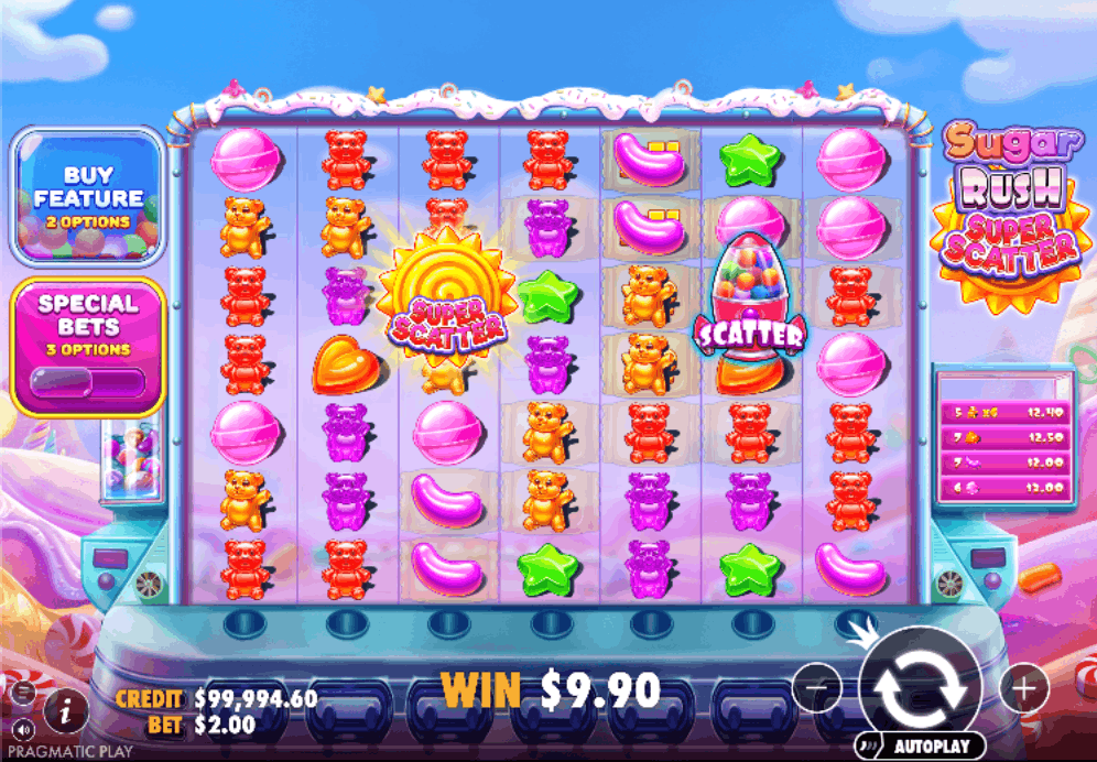 Sugar Rush Super Scatter Demo 2